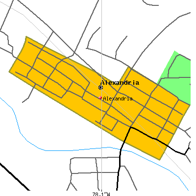 Alexandria map