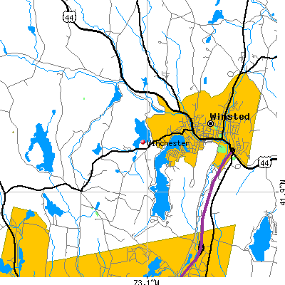 Winchester map