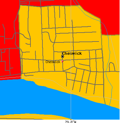 Cheswick map