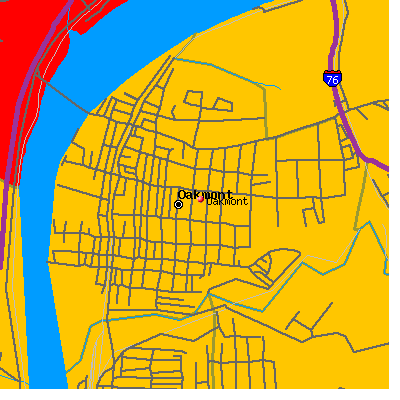 Oakmont map
