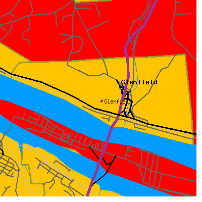 Glenfield map