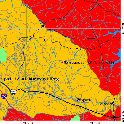Municipality of Murrysville map