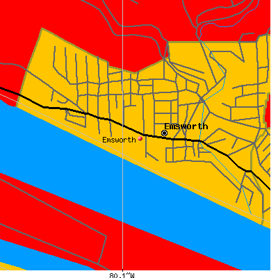 Emsworth map