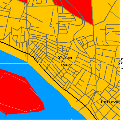 Avalon map