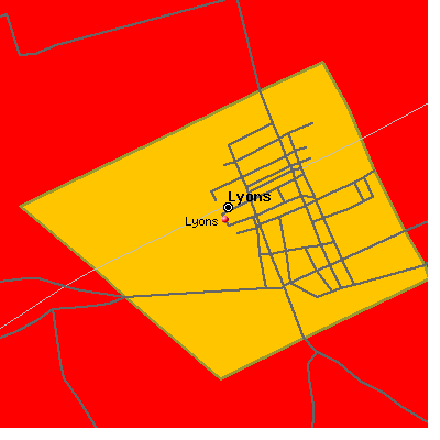Lyons map