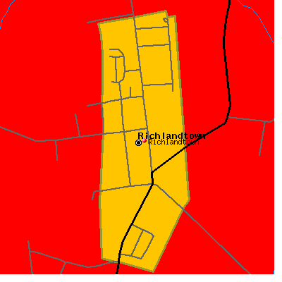 Richlandtown map