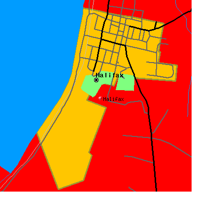 Halifax map