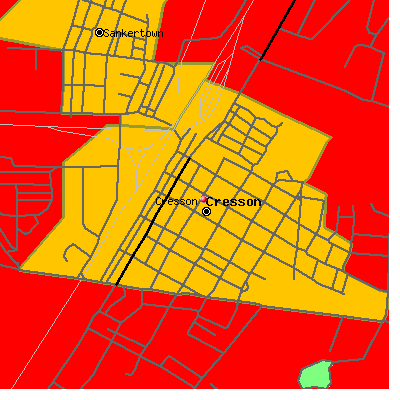 Cresson map