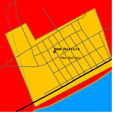 New Buffalo map