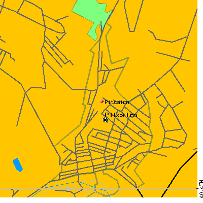 Pitcairn map