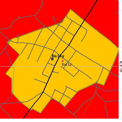 Bally map