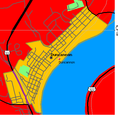 Duncannon map