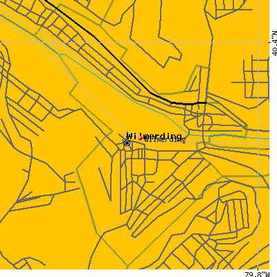 Wilmerding map