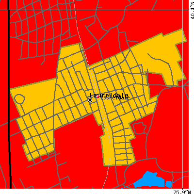 Laureldale map
