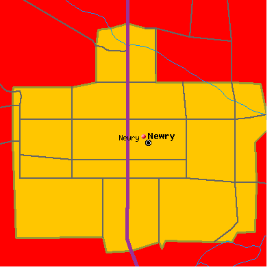 Newry map