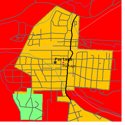 Portage map