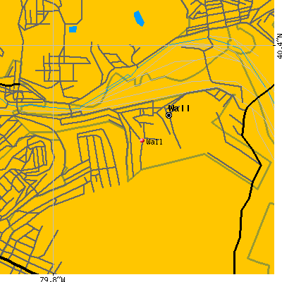 Wall map