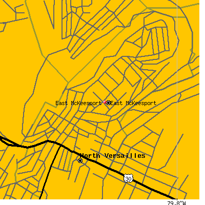 East McKeesport map