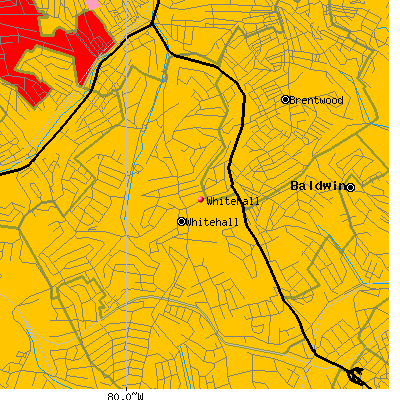 Whitehall map