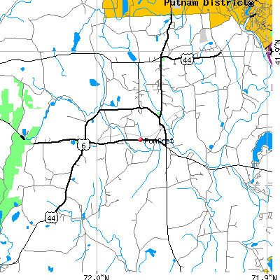 Pomfret map