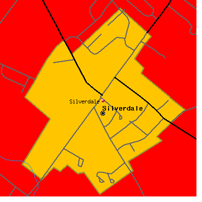 Silverdale map