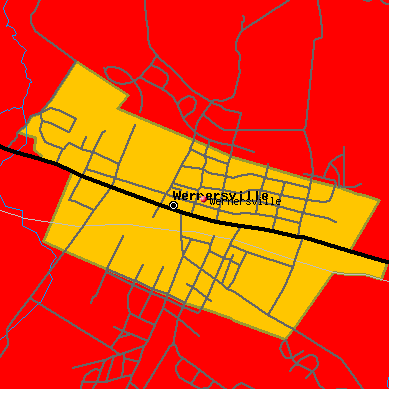 Wernersville map