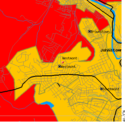 Westmont map
