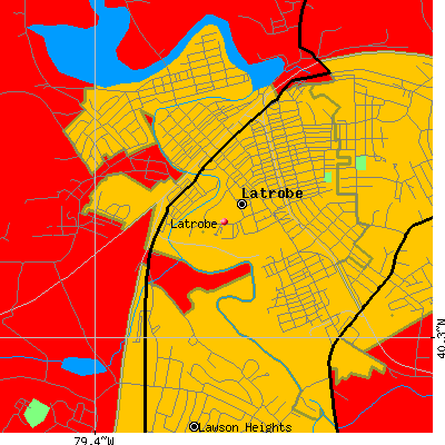 Latrobe map