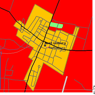 Martinsburg map