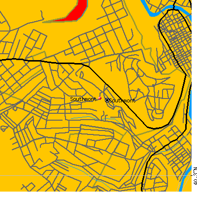 Southmont map