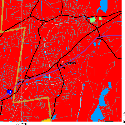 Vernon map