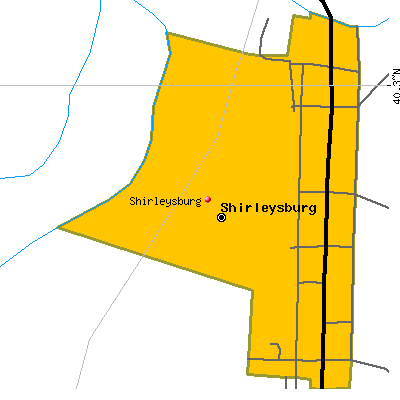 Shirleysburg map