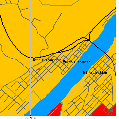 West Elizabeth map