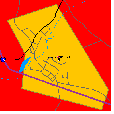 Arona map