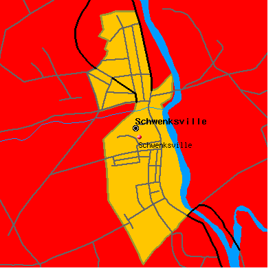 Schwenksville map