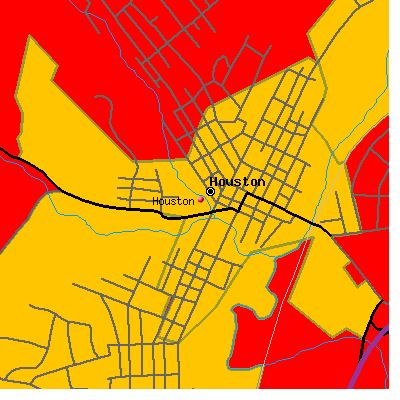 Houston map