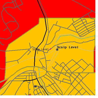 Scalp Level map