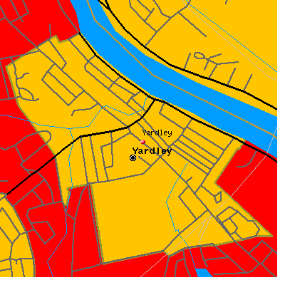 Yardley map
