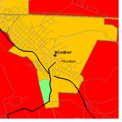 Windber map