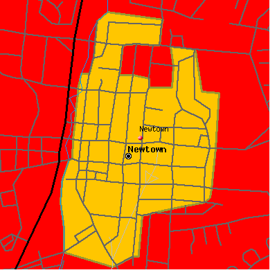 Newtown map