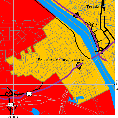 Morrisville map