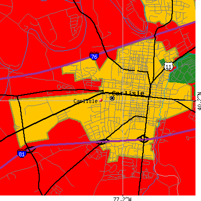 Carlisle map