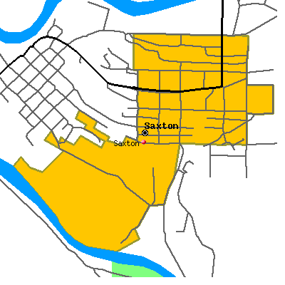 Saxton map