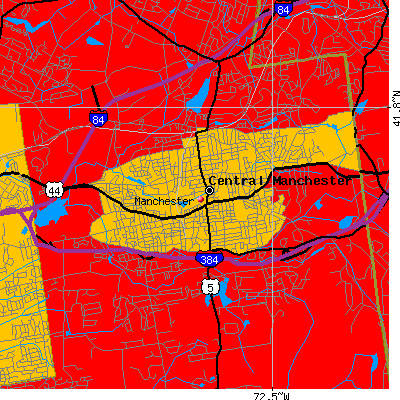 Manchester map