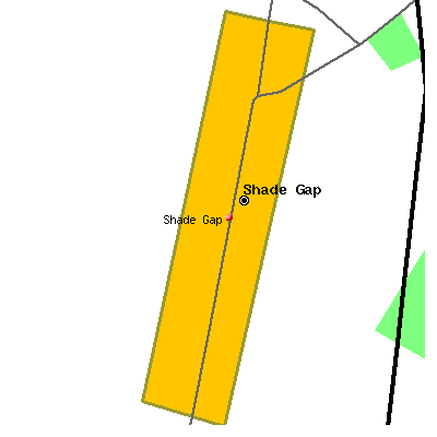 Shade Gap map