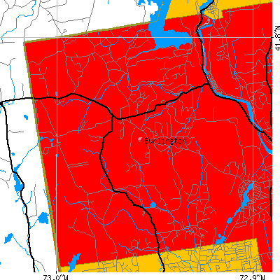 Burlington map