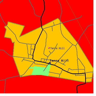 Terre Hill map