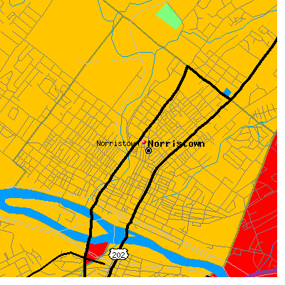 Norristown map