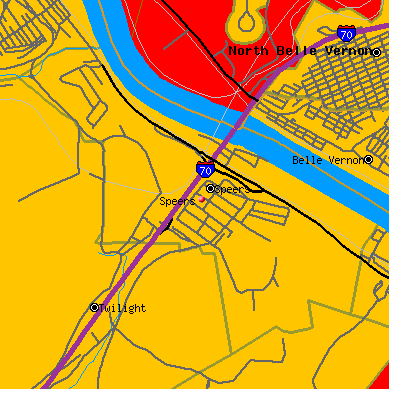 Speers map