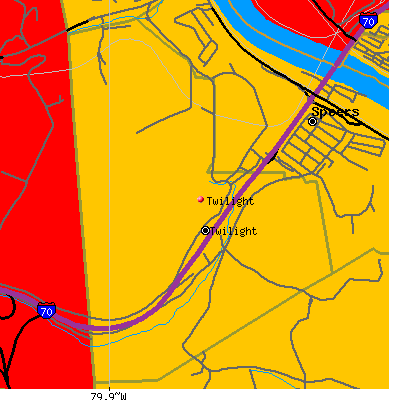 Twilight map